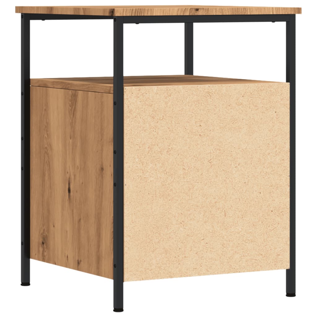 Bedside Cabinets 2 pcs Artisan Oak 44x45x60 cm Engineered Wood