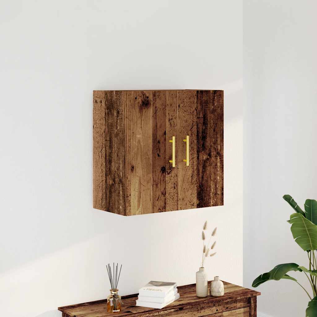 Wall Cabinet Old Wood 60x31x60 cm Engineered Wood