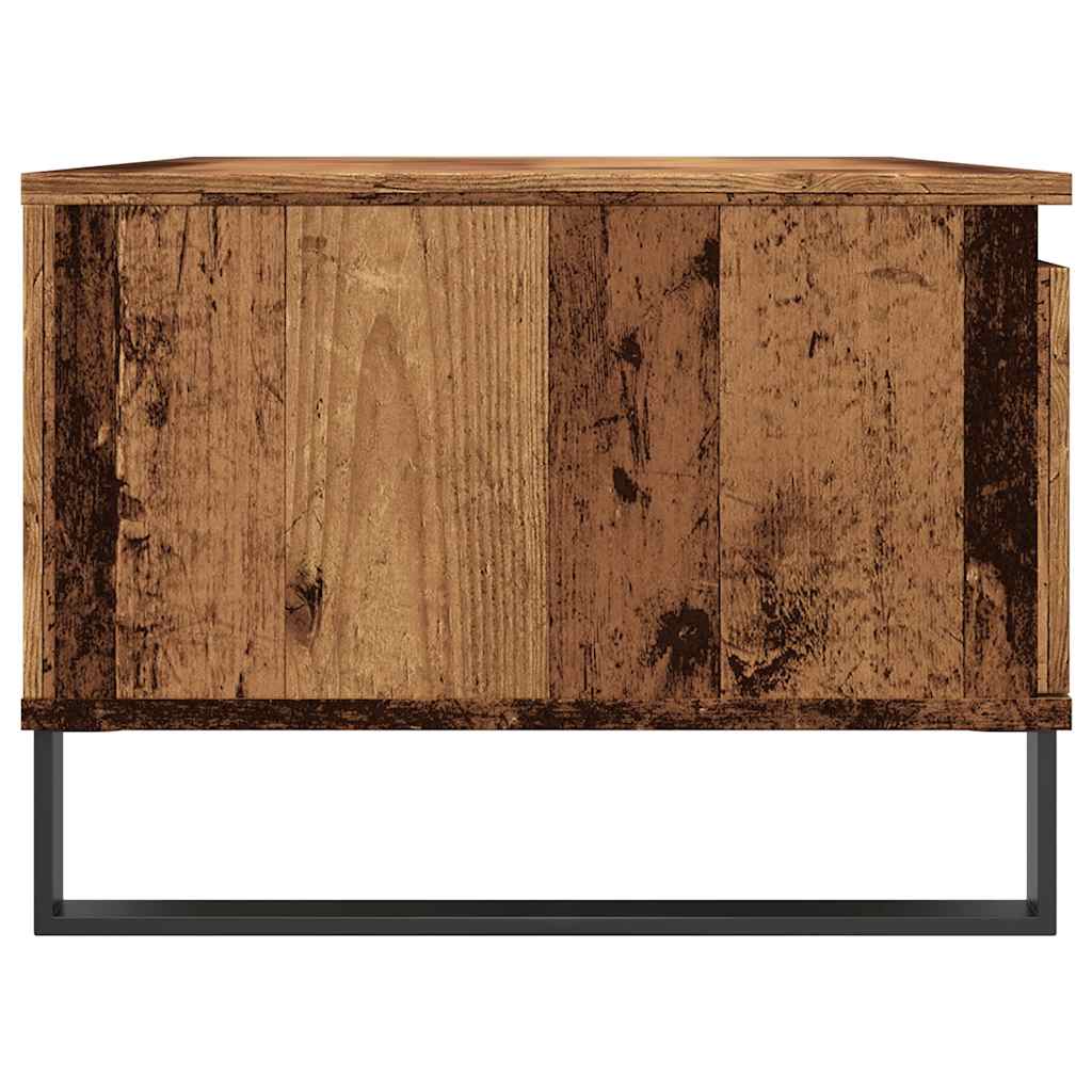 Coffee Table Old Wood 90x50x36.5 cm Engineered Wood