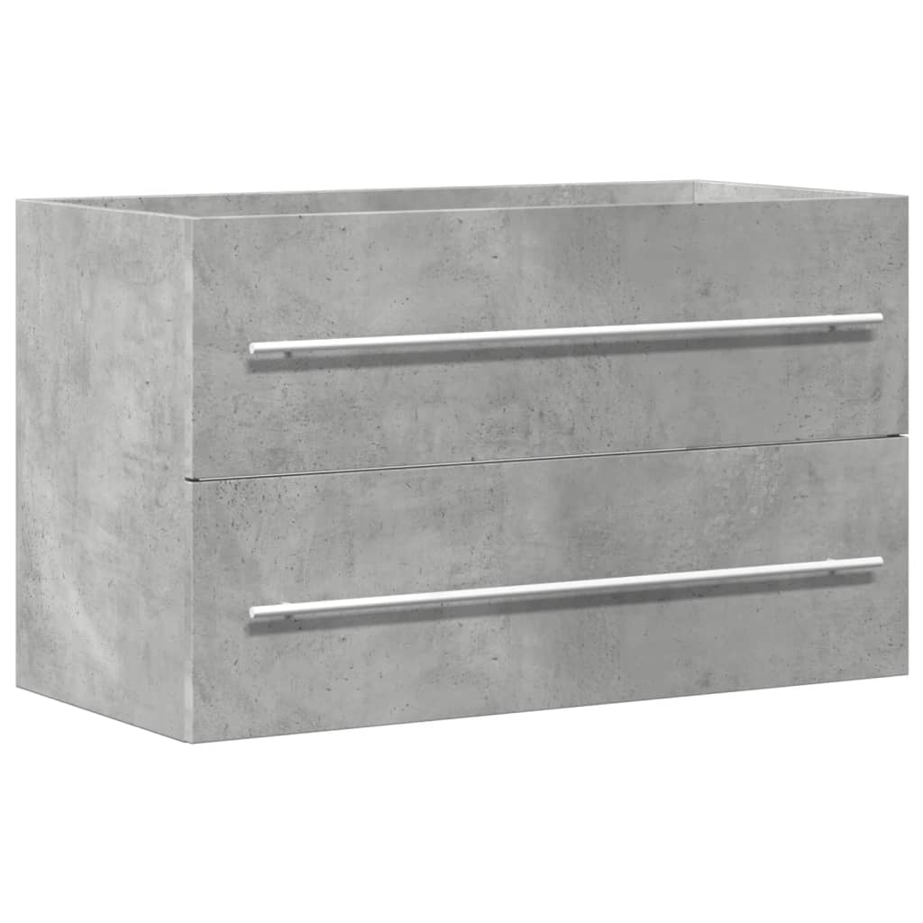 Oak Engineered Wood Sink Cabinet, Artisan Finish, 80x38.5x48 cm