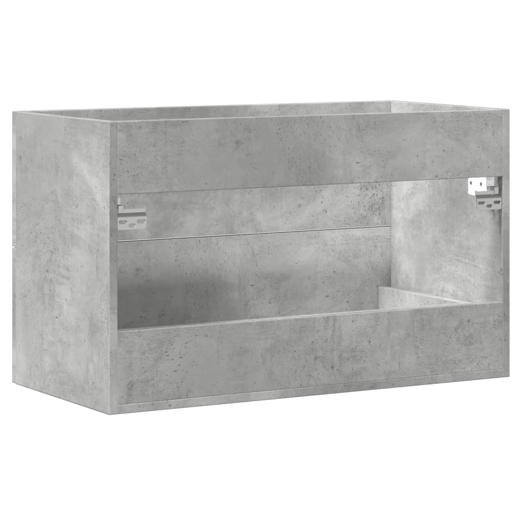 Oak Engineered Wood Sink Cabinet, Artisan Finish, 80x38.5x48 cm