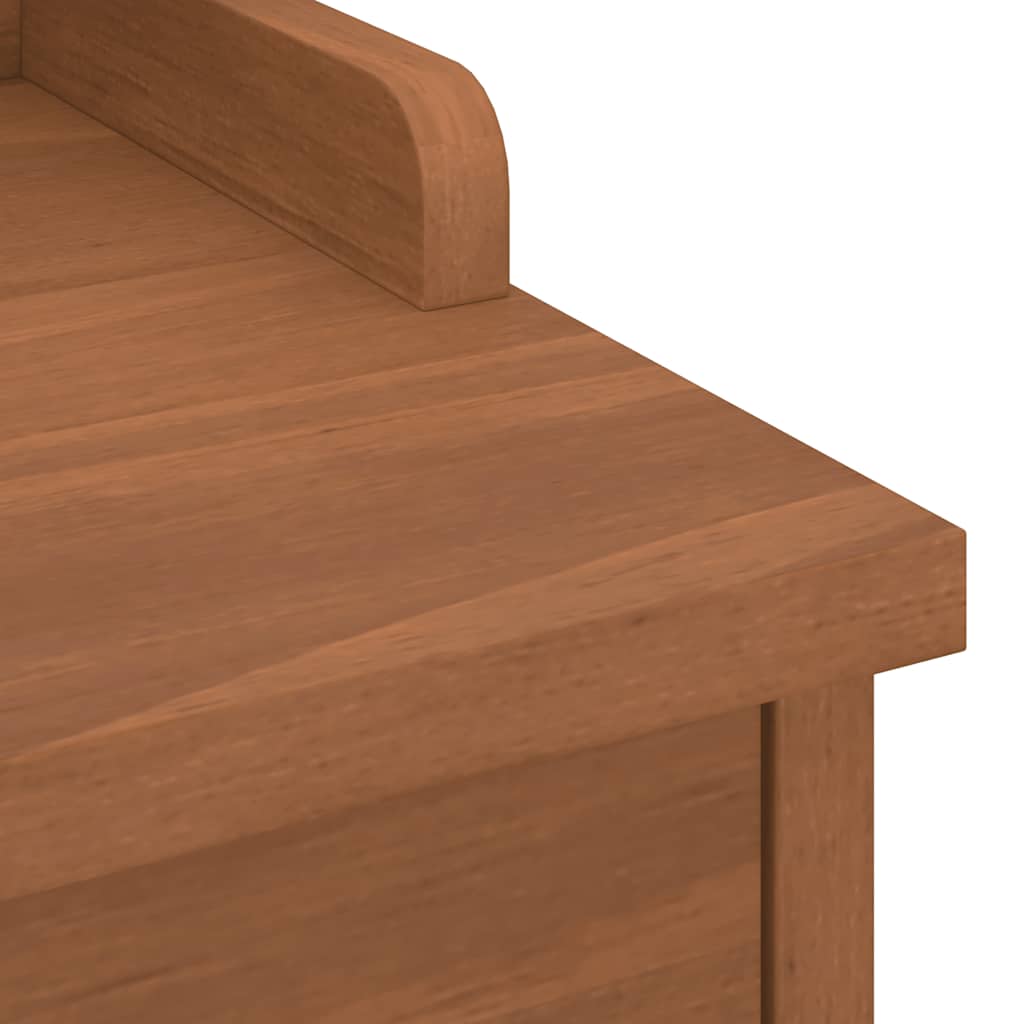 Solid Pine Hallway Bench SANDNES, 45x40x50 cm - Natural Wood Finish