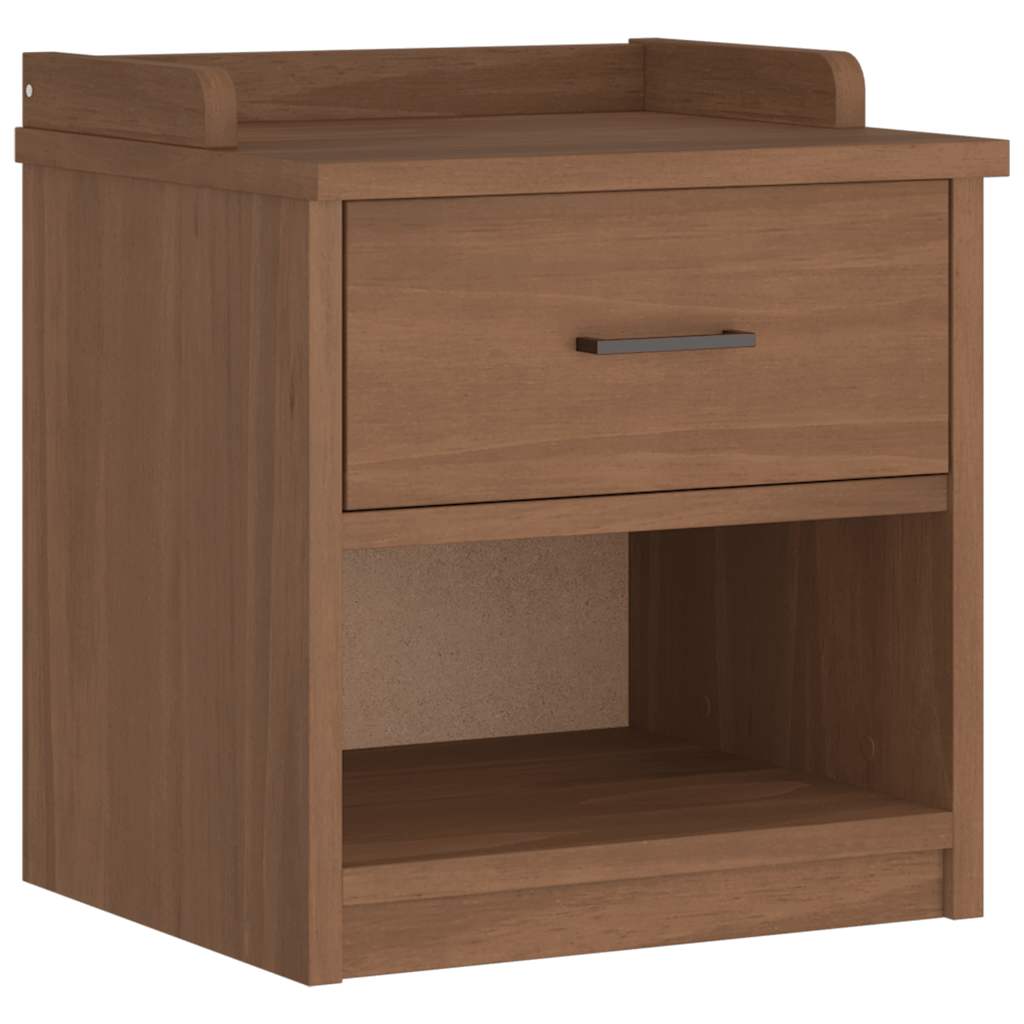 Solid Pine Hallway Bench SANDNES 45x40x50 cm - Durable & Stylish