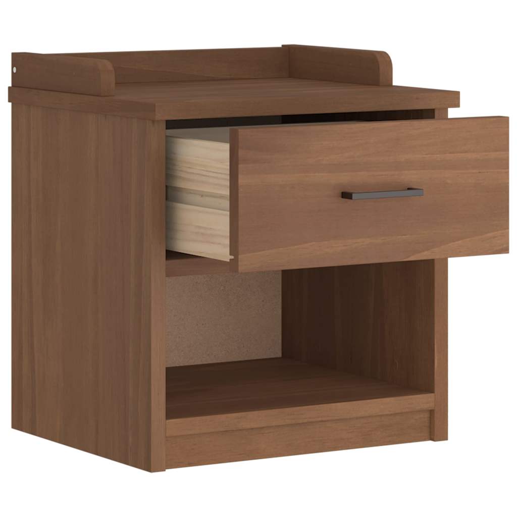 Solid Pine Hallway Bench SANDNES 45x40x50 cm - Durable & Stylish
