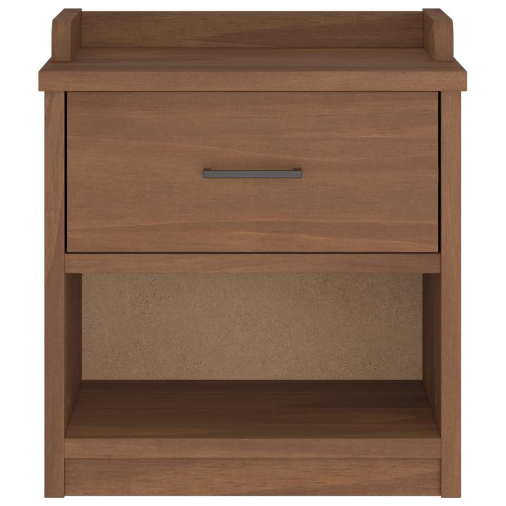 Solid Pine Hallway Bench SANDNES 45x40x50 cm - Durable & Stylish
