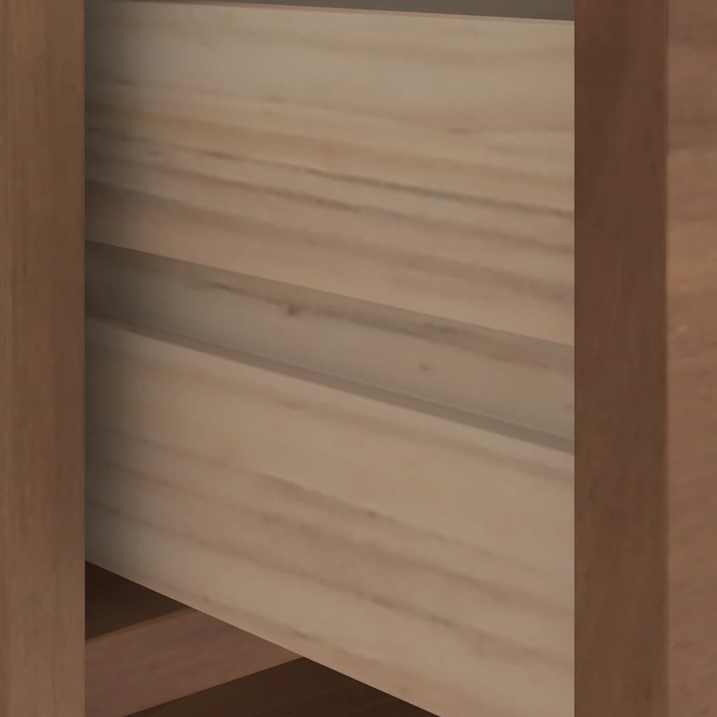 Solid Pine Hallway Bench SANDNES 45x40x50 cm - Durable & Stylish