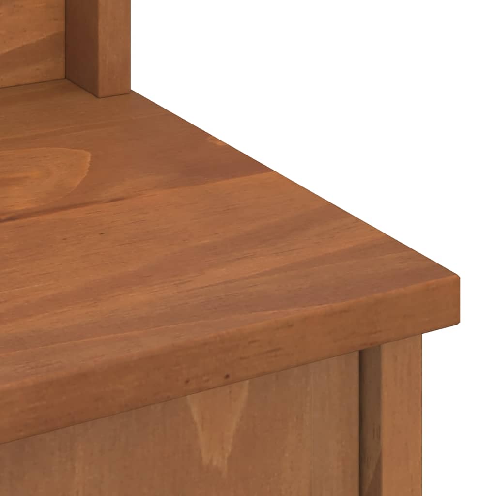 Solid Pine Hall Tree SANDENS - 87x40x159.5cm for Stylish Organizing