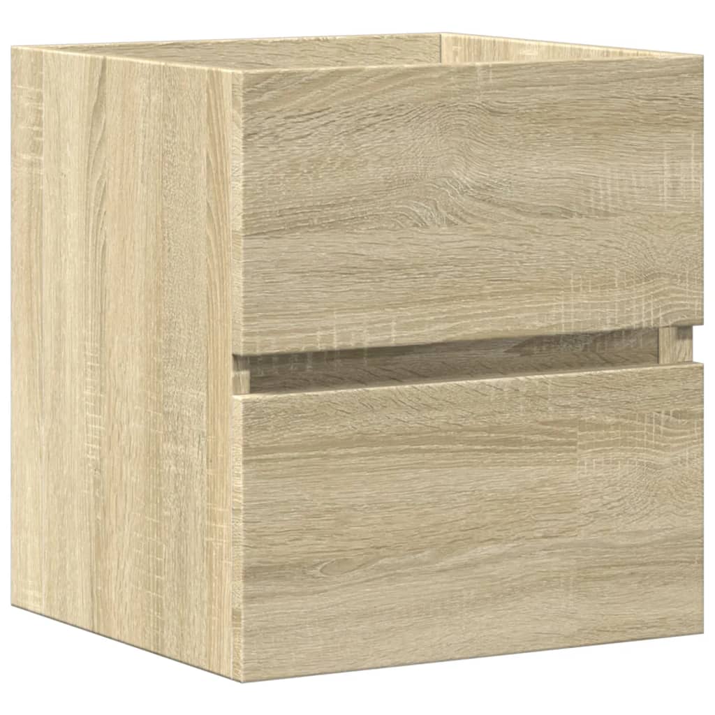 Sonoma Oak Sink Cabinet, 41x38.5x45cm, Engineered Wood Finish