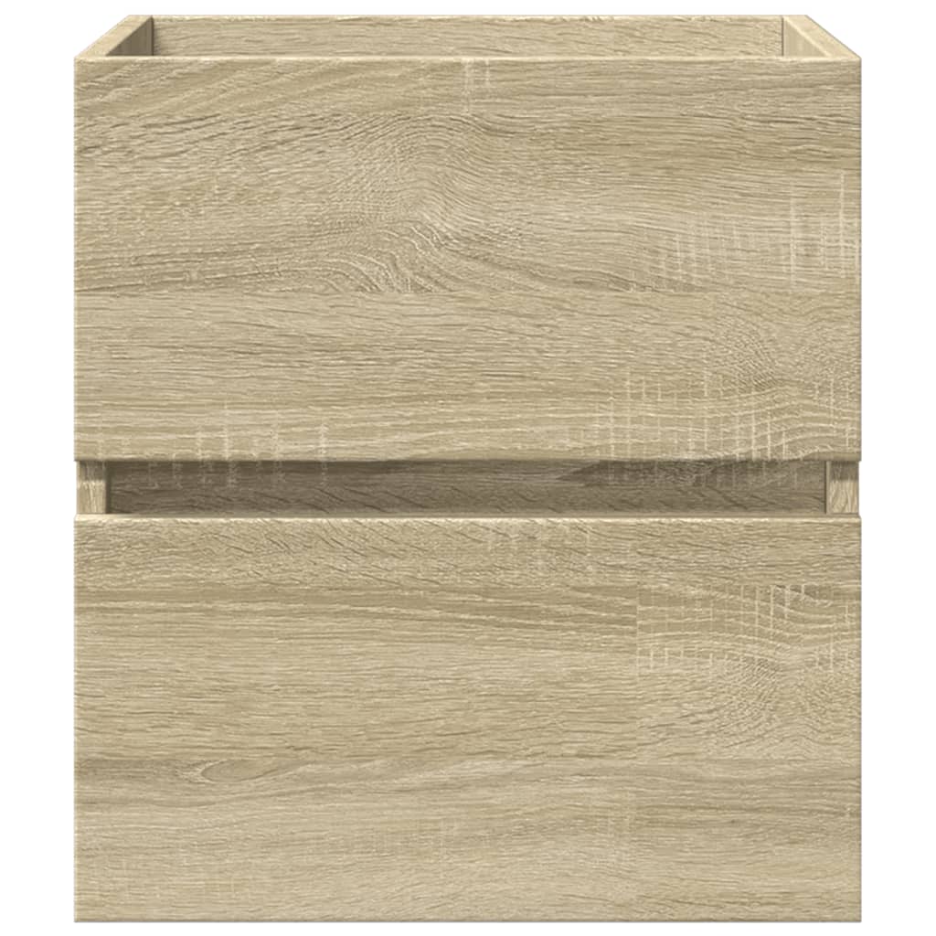 Sonoma Oak Sink Cabinet, 41x38.5x45cm, Engineered Wood Finish