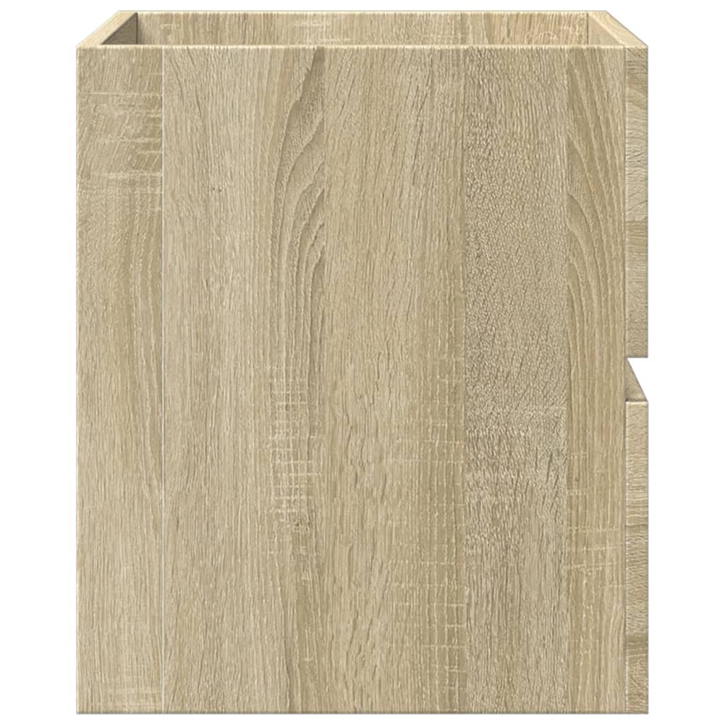 Sonoma Oak Sink Cabinet, 41x38.5x45cm, Engineered Wood Finish
