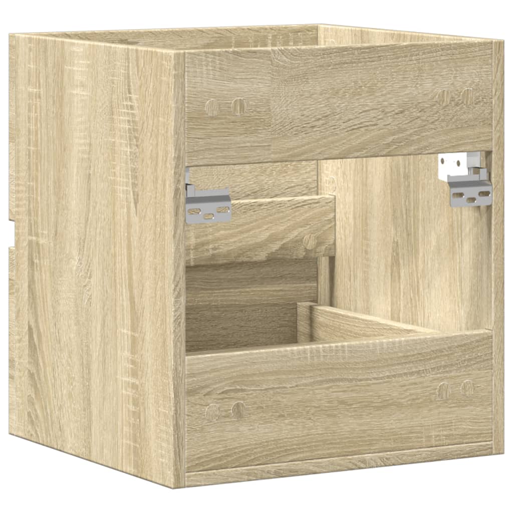 Sonoma Oak Sink Cabinet, 41x38.5x45cm, Engineered Wood Finish