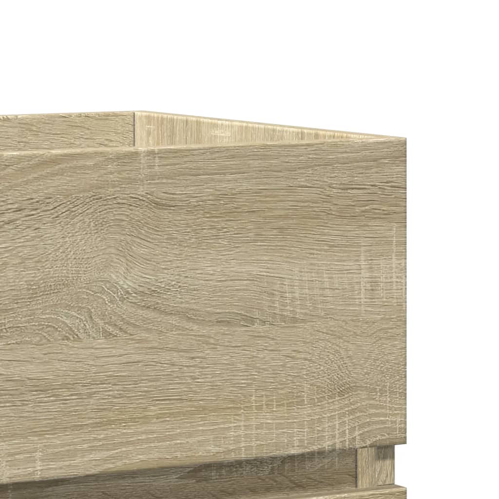 Sonoma Oak Sink Cabinet, 41x38.5x45cm, Engineered Wood Finish