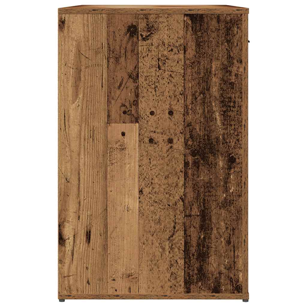 Vintage-Style Engineered Wood Desk, 100x49x75 cm, Rustic Charm