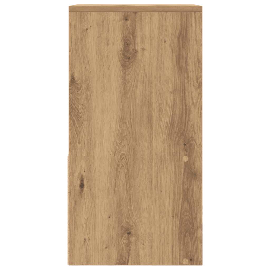 Bedside Cabinets with Drawer 2 pcs Artisan Oak 35x34x66.5 cm