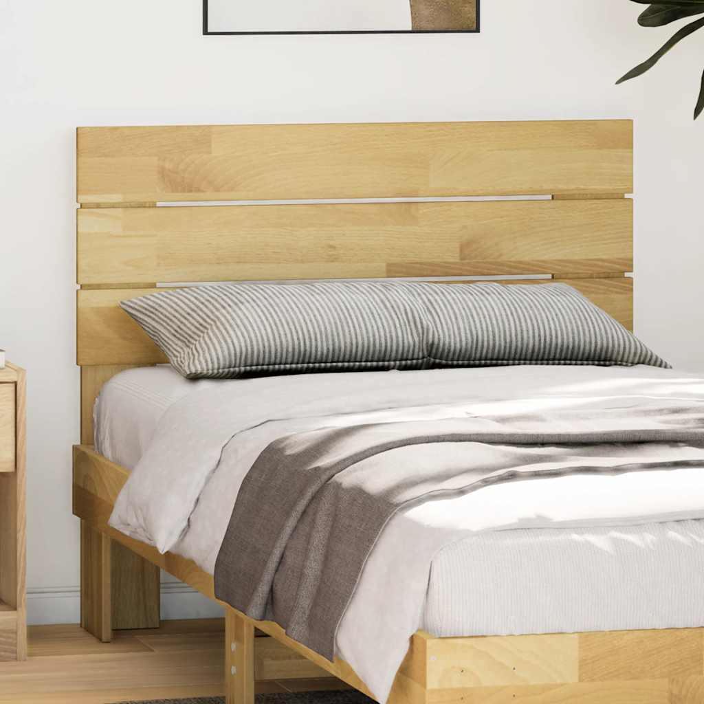 Solid Oak Headboard, 75 cm - Natural Wood Elegance