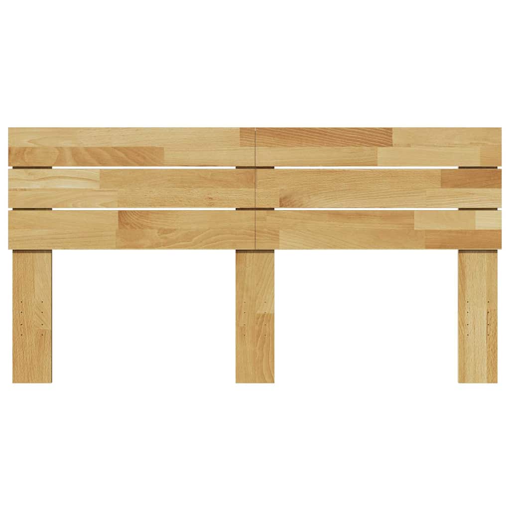 Solid Oak Headboard 150 cm - Elegant & Durable Wood Design