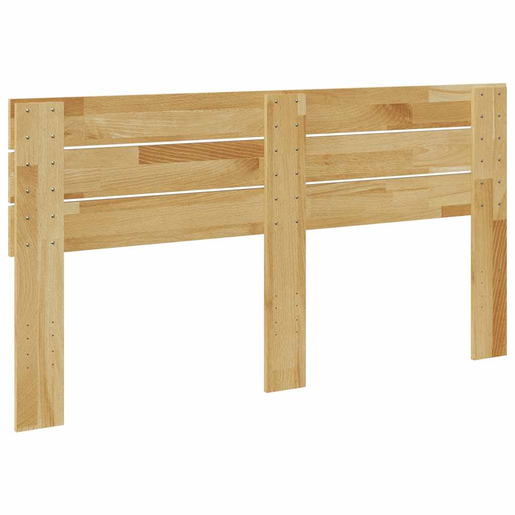 Solid Oak Headboard 150 cm - Elegant & Durable Wood Design