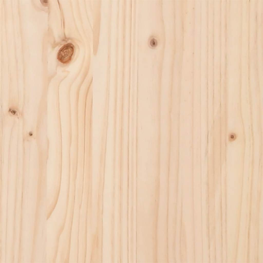 Bookcase Headboard L-Shaped 90 cm Solid Wood Pine