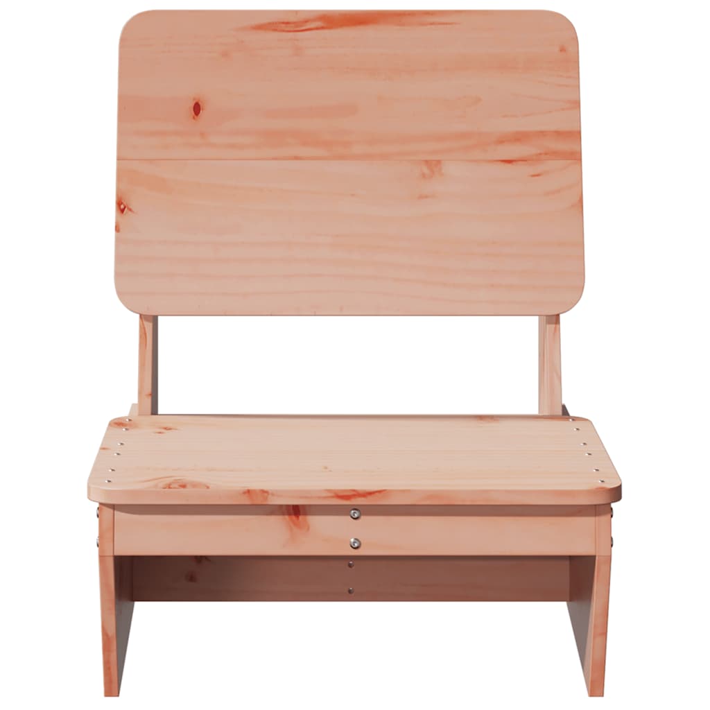 Solid Wood Douglas Garden Chair - 60x64x70.5 cm Durable Design
