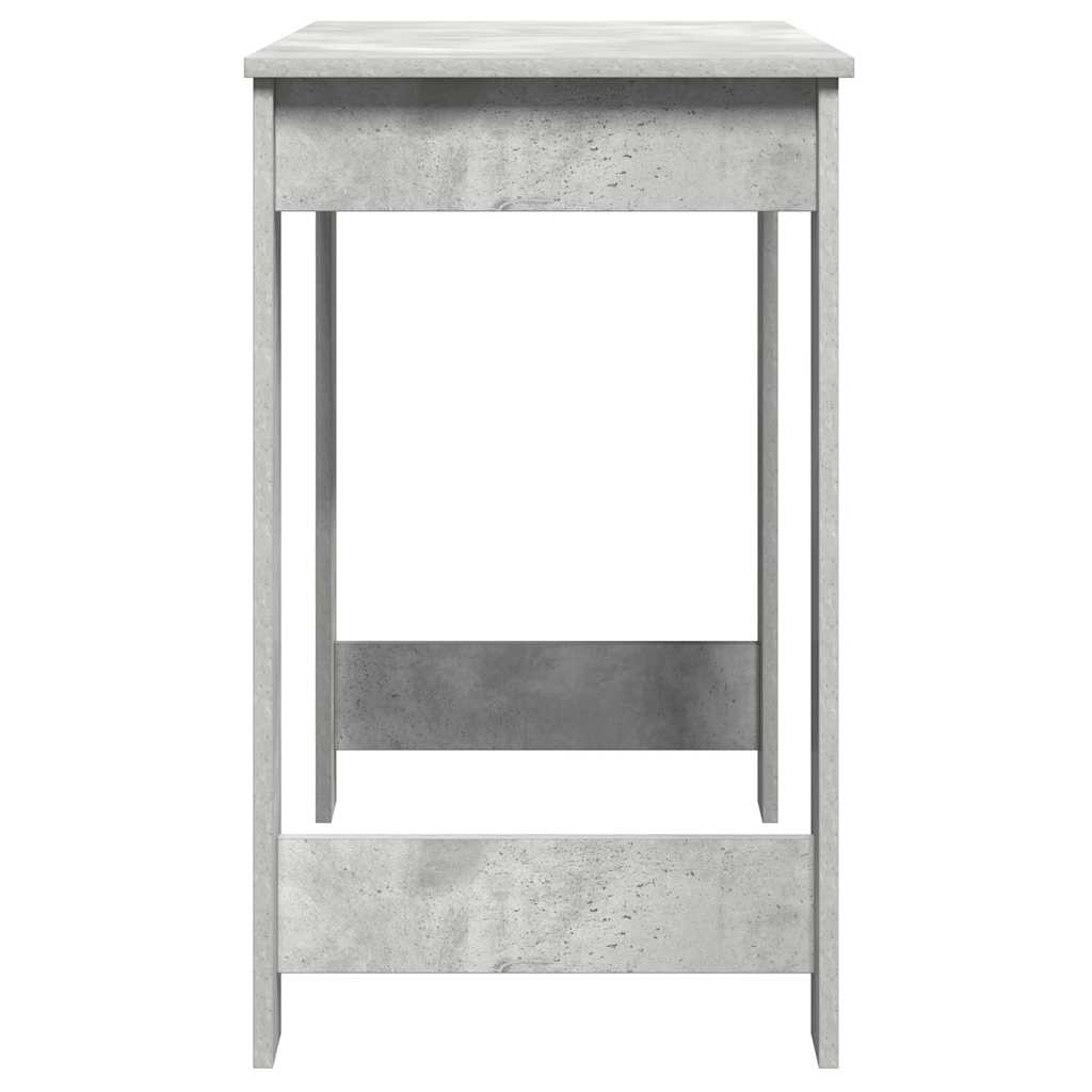 Concrete Grey Desk, Engineered Wood, 100x45x75 cm