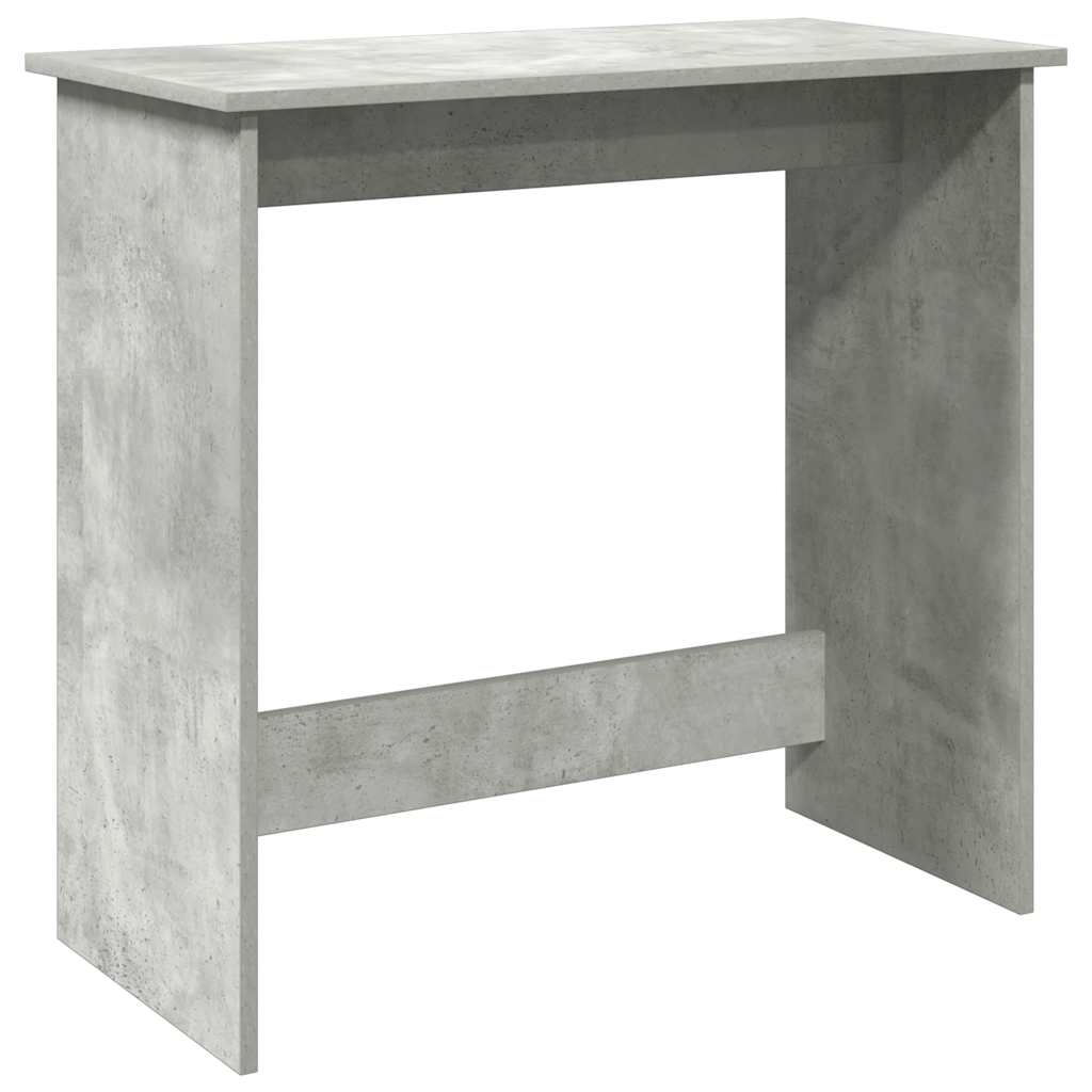 Concrete Grey Engineered Wood Desk 80x40x75 cm