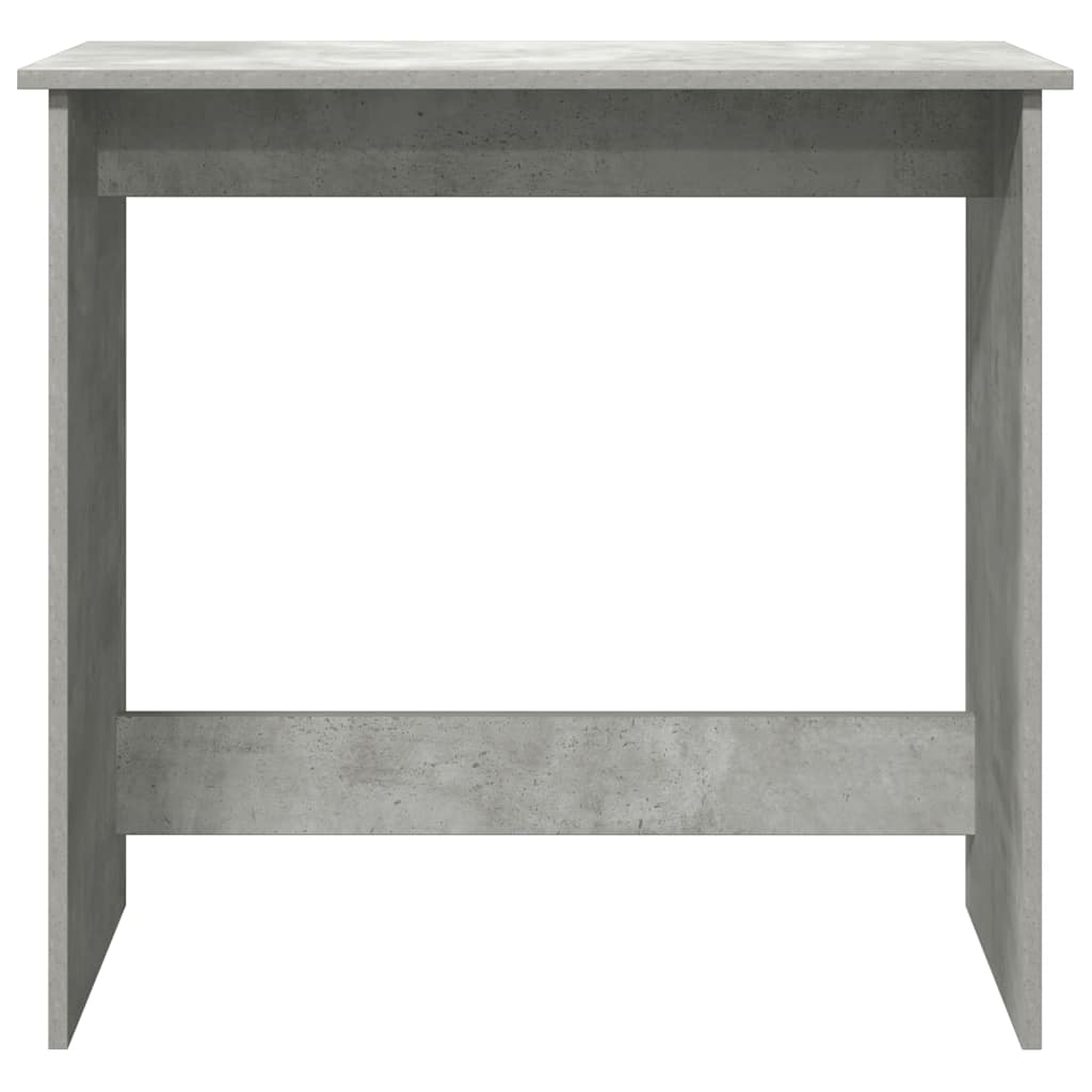 Concrete Grey Engineered Wood Desk 80x40x75 cm