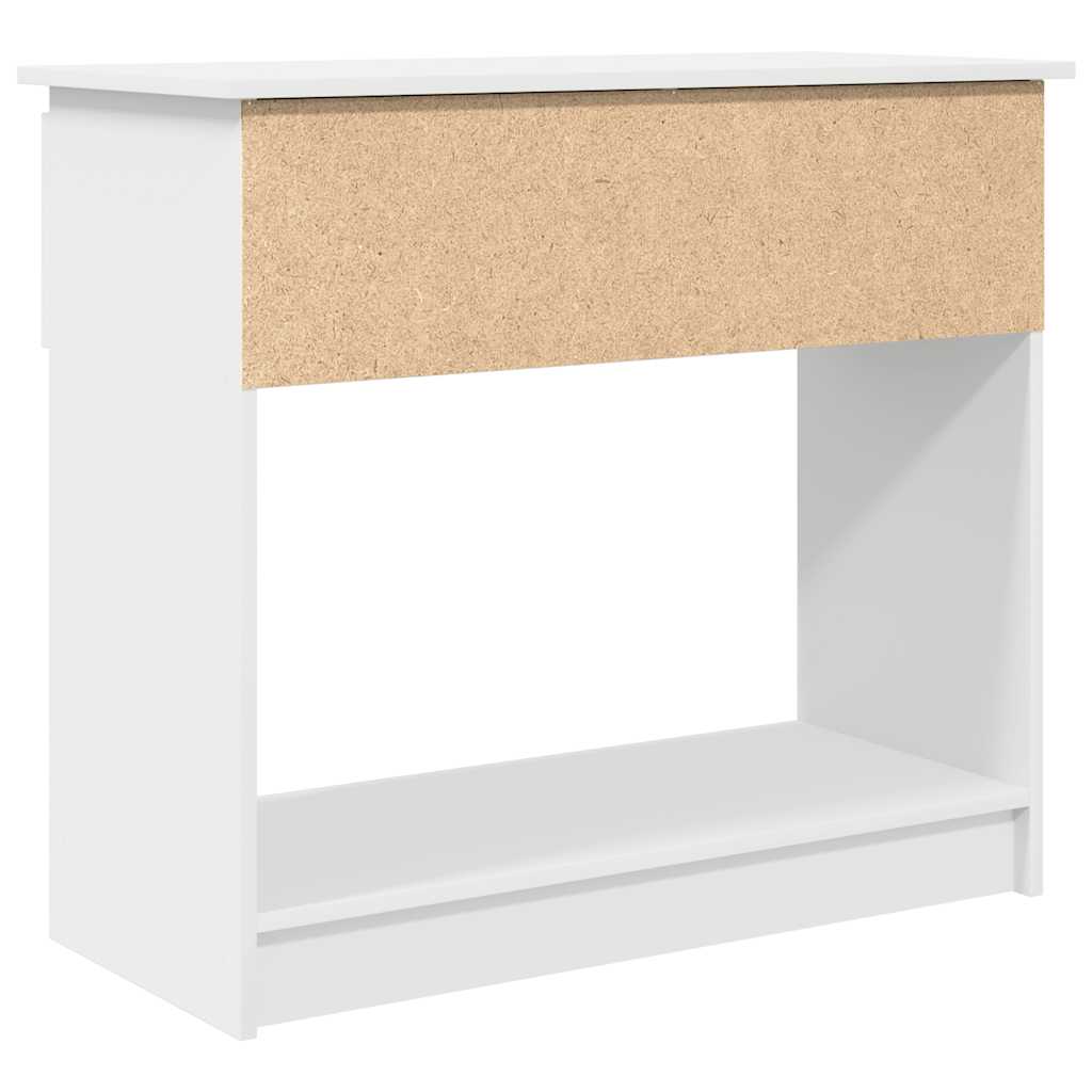 White Console Table with Drawers - 85.5x38.5x74.5 cm - Stylish Decor