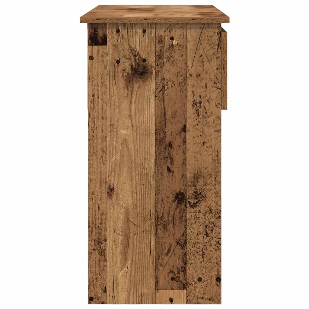 Vintage Wood Console Table with Drawers - 85.5x38.5x74.5 cm