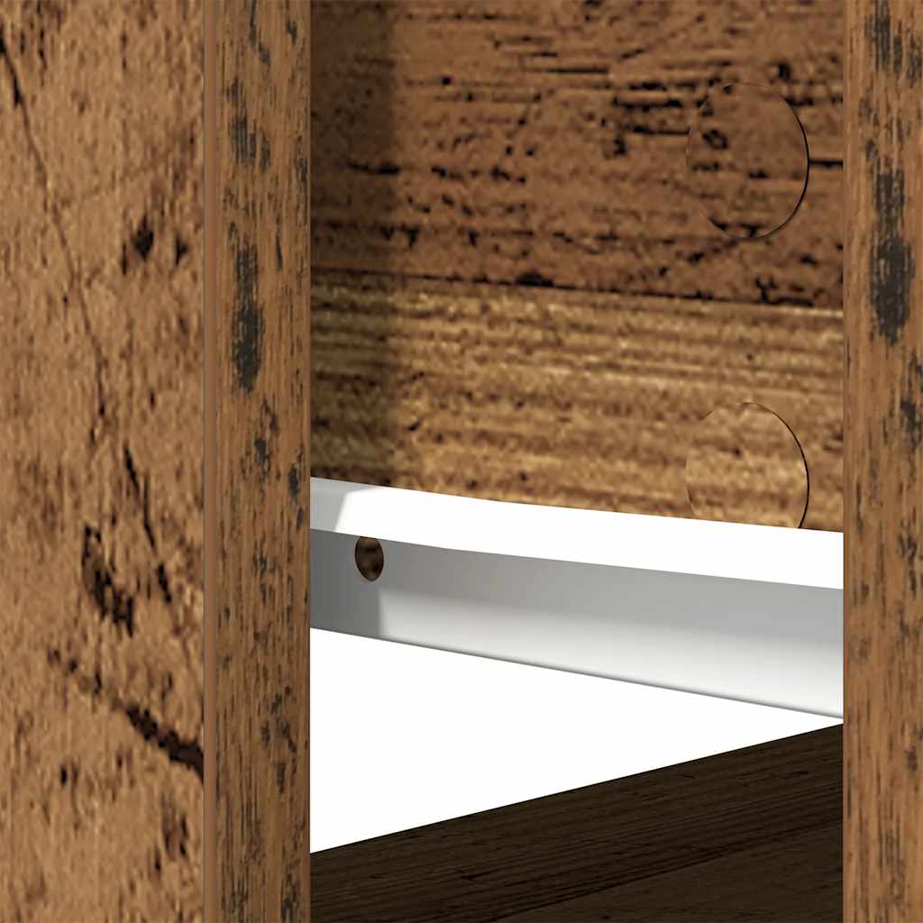Vintage Wood Console Table with Drawers - 85.5x38.5x74.5 cm