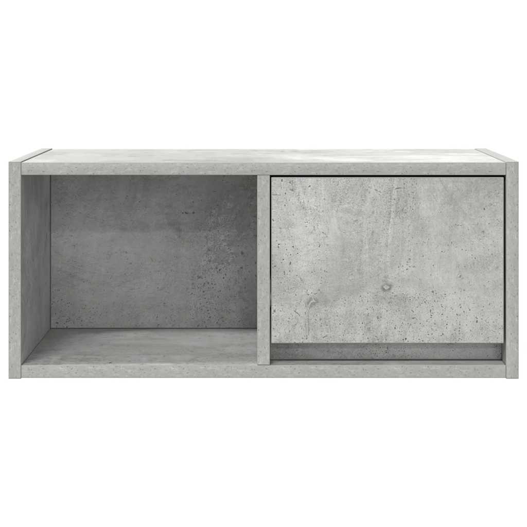 TV Cabinets 2 pcs Concrete Grey 60x31x25.5 cm Engineered Wood