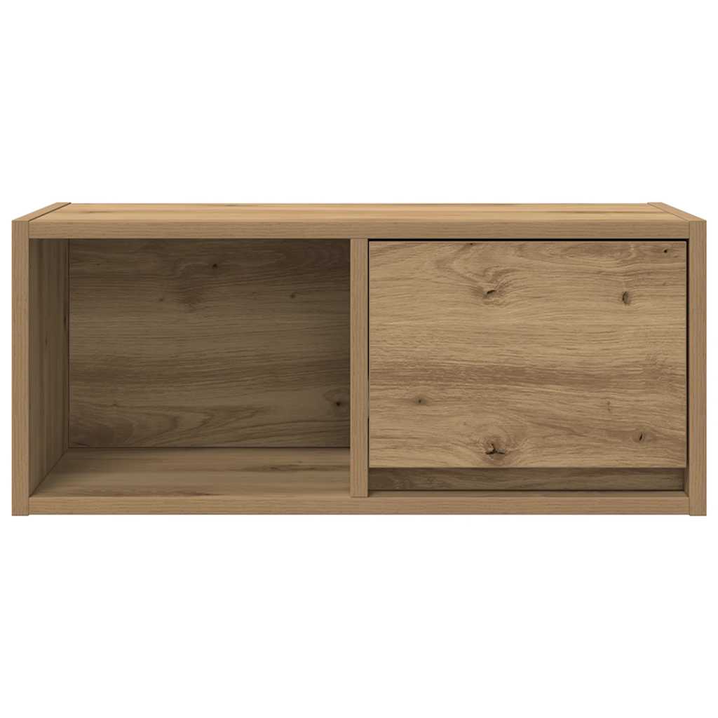 TV Cabinets 2 pcs Artisan Oak 60x31x25.5 cm Engineered Wood