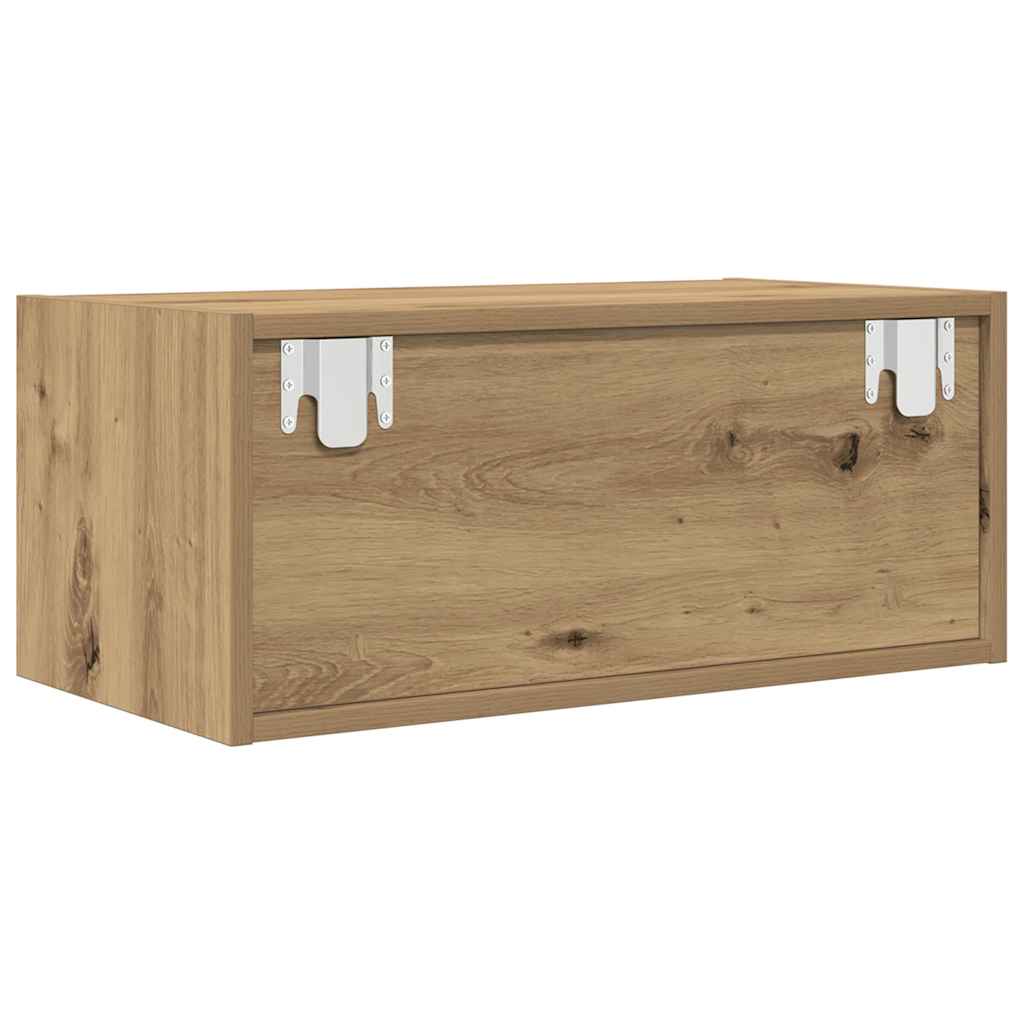 TV Cabinets 2 pcs Artisan Oak 60x31x25.5 cm Engineered Wood