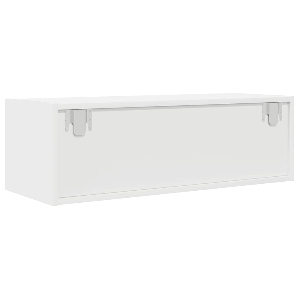 TV Cabinet White 80x31x25.5 cm Engineered Wood