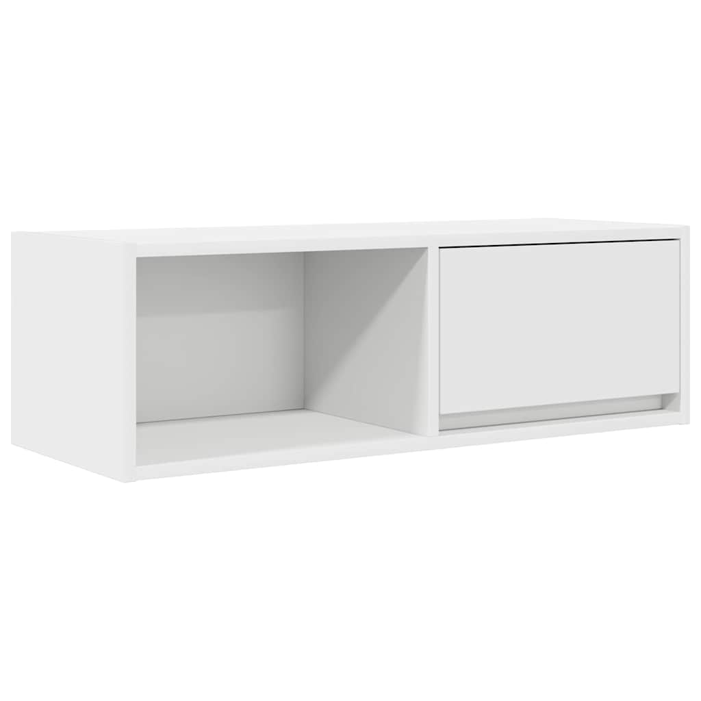 TV Cabinets 2 pcs White 80x31x25.5 cm Engineered Wood