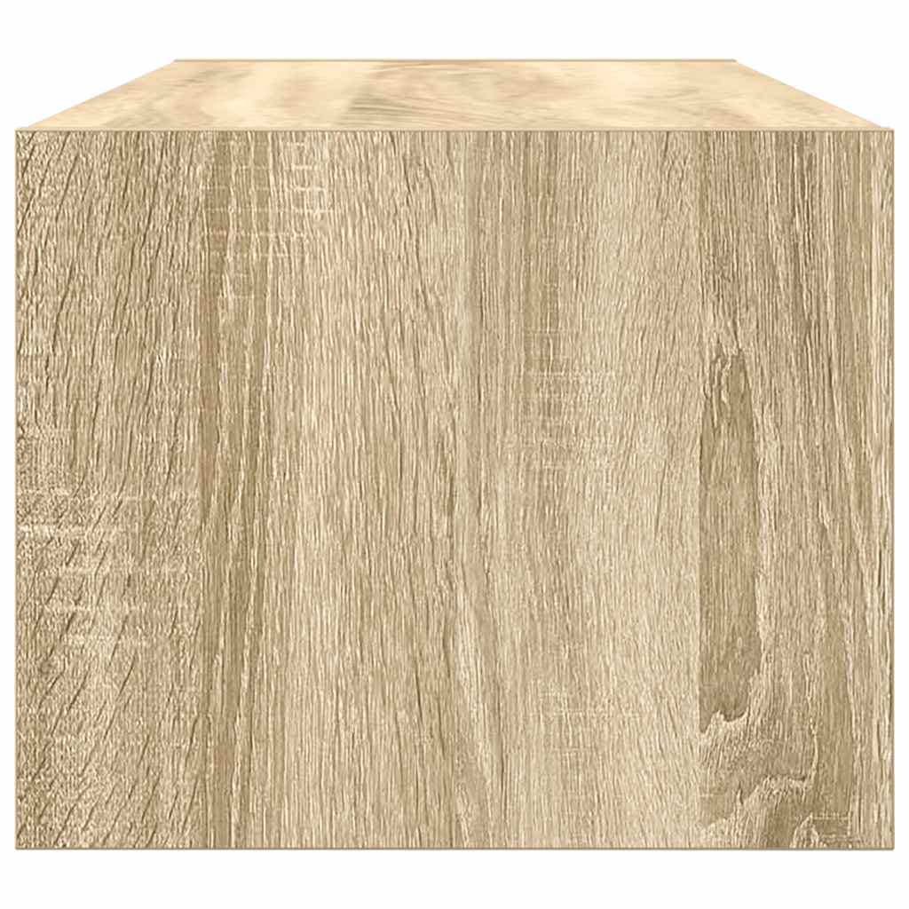 TV Cabinet Sonoma Oak 80x31x25.5 cm Engineered Wood