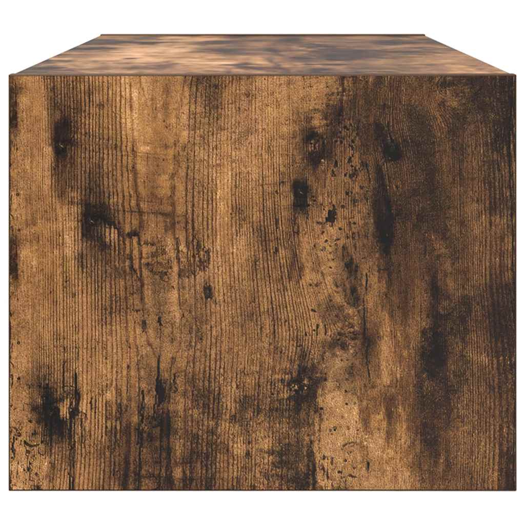 TV Cabinets 2 pcs Smoked Oak 80x31x25.5 cm Engineered Wood