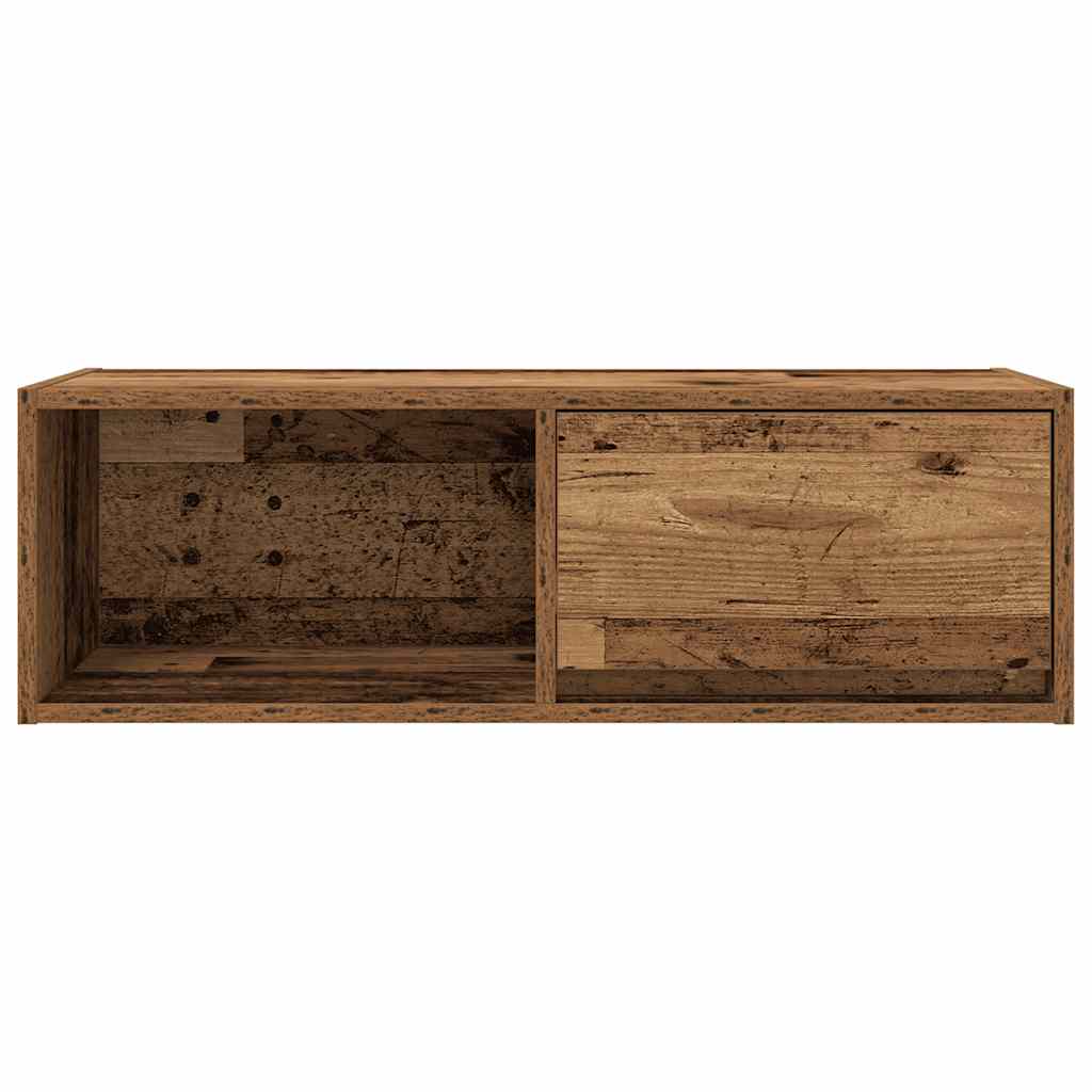 TV Cabinets 2 pcs Old Wood 80x31x25.5 cm Engineered Wood