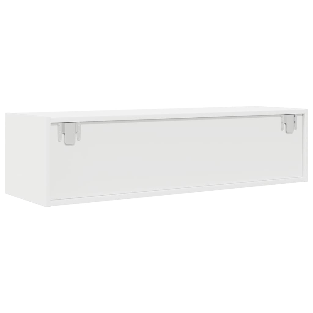 TV Cabinet White 100x31x25.5 cm Engineered Wood