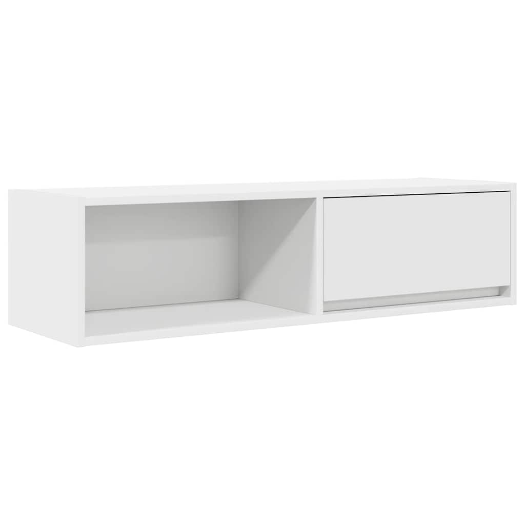 TV Cabinets 2 pcs White 100x31x25.5 cm Engineered Wood