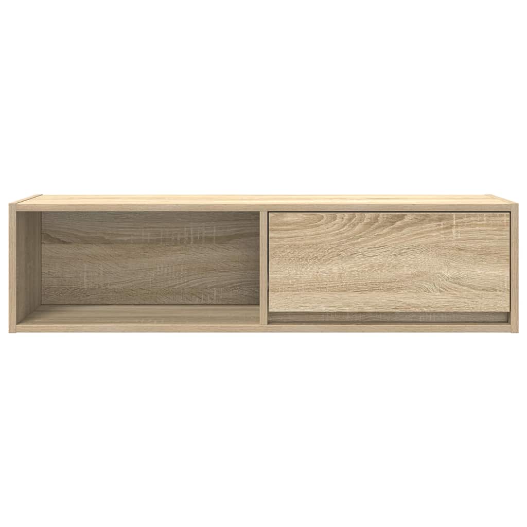 TV Cabinet Sonoma Oak 100x31x25.5 cm Engineered Wood