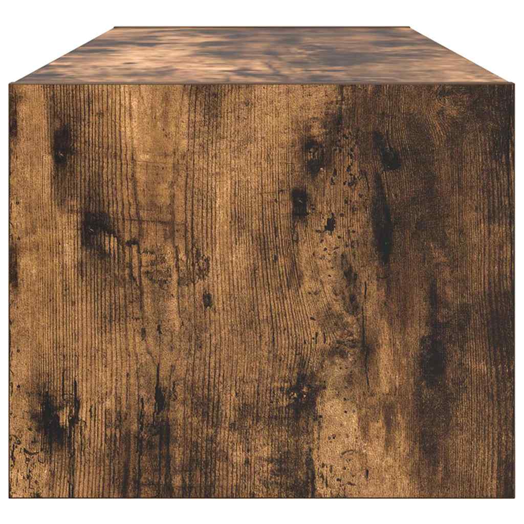 TV Cabinets 2 pcs Smoked Oak 100x31x25.5 cm Engineered Wood