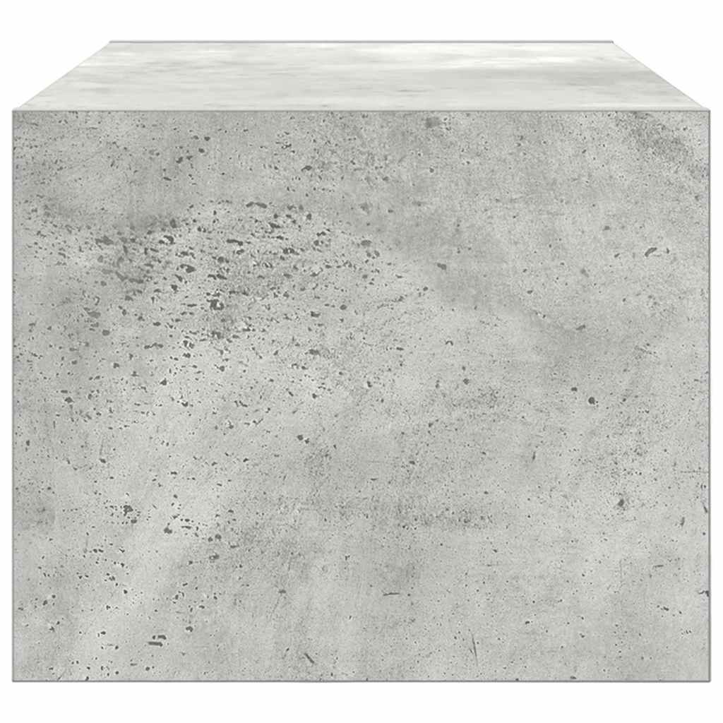 TV Cabinet Concrete Grey 60x31x25.5 cm Engineered Wood