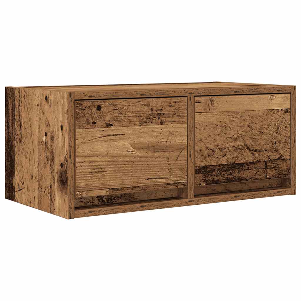 TV Cabinet Old Wood 60x31x25.5 cm Engineered Wood
