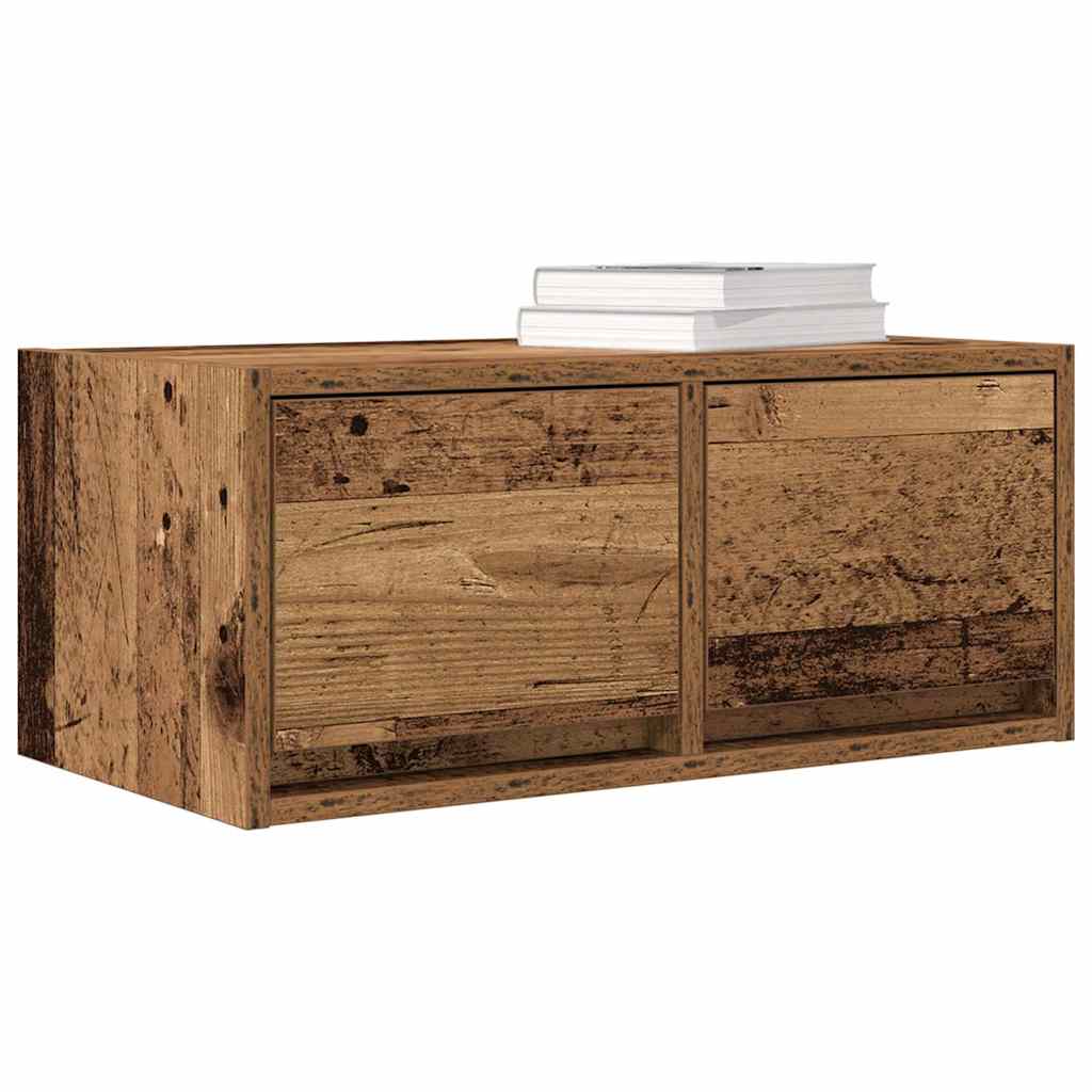 TV Cabinet Old Wood 60x31x25.5 cm Engineered Wood