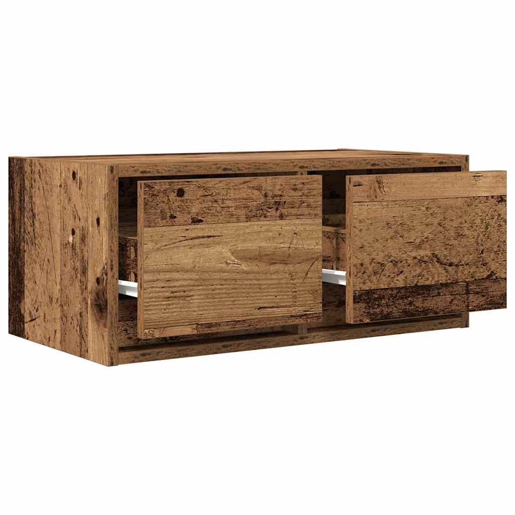 TV Cabinet Old Wood 60x31x25.5 cm Engineered Wood