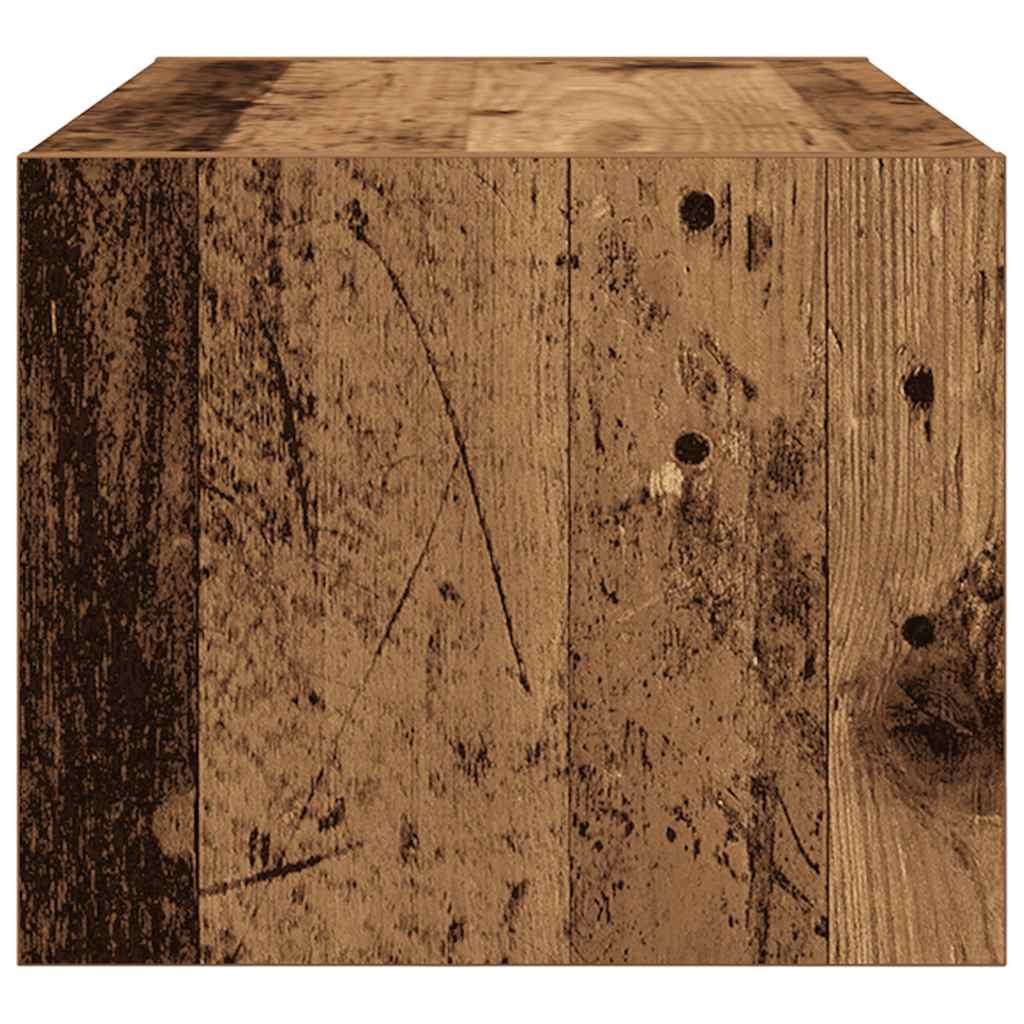 TV Cabinet Old Wood 60x31x25.5 cm Engineered Wood