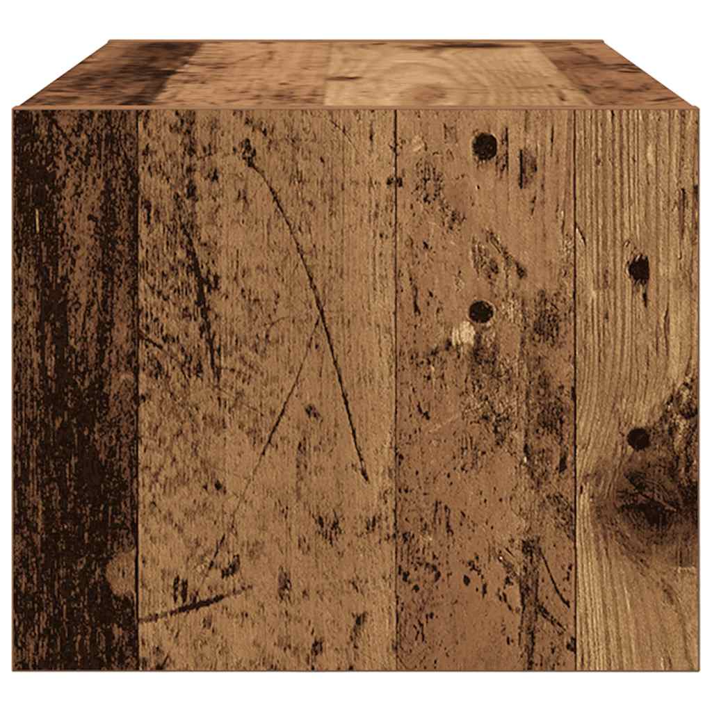 TV Cabinets 2 pcs Old Wood 60x31x25.5 cm Engineered Wood