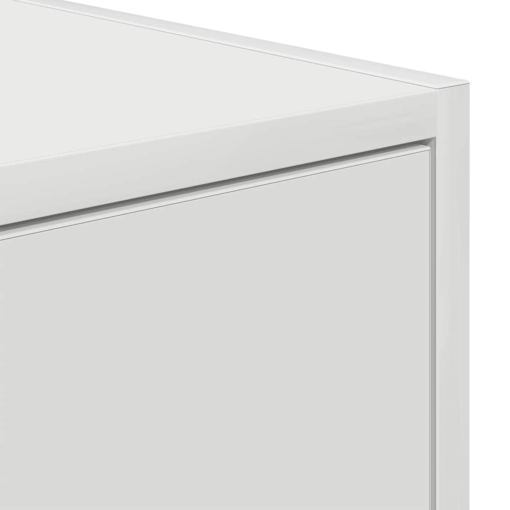TV Cabinet White 80x31x25.5 cm Engineered Wood