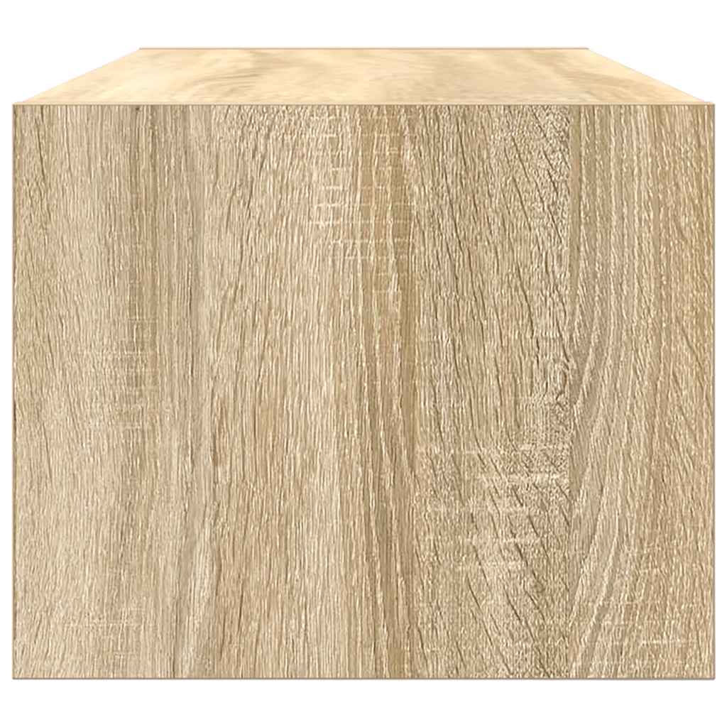 TV Cabinet Sonoma Oak 80x31x25.5 cm Engineered Wood