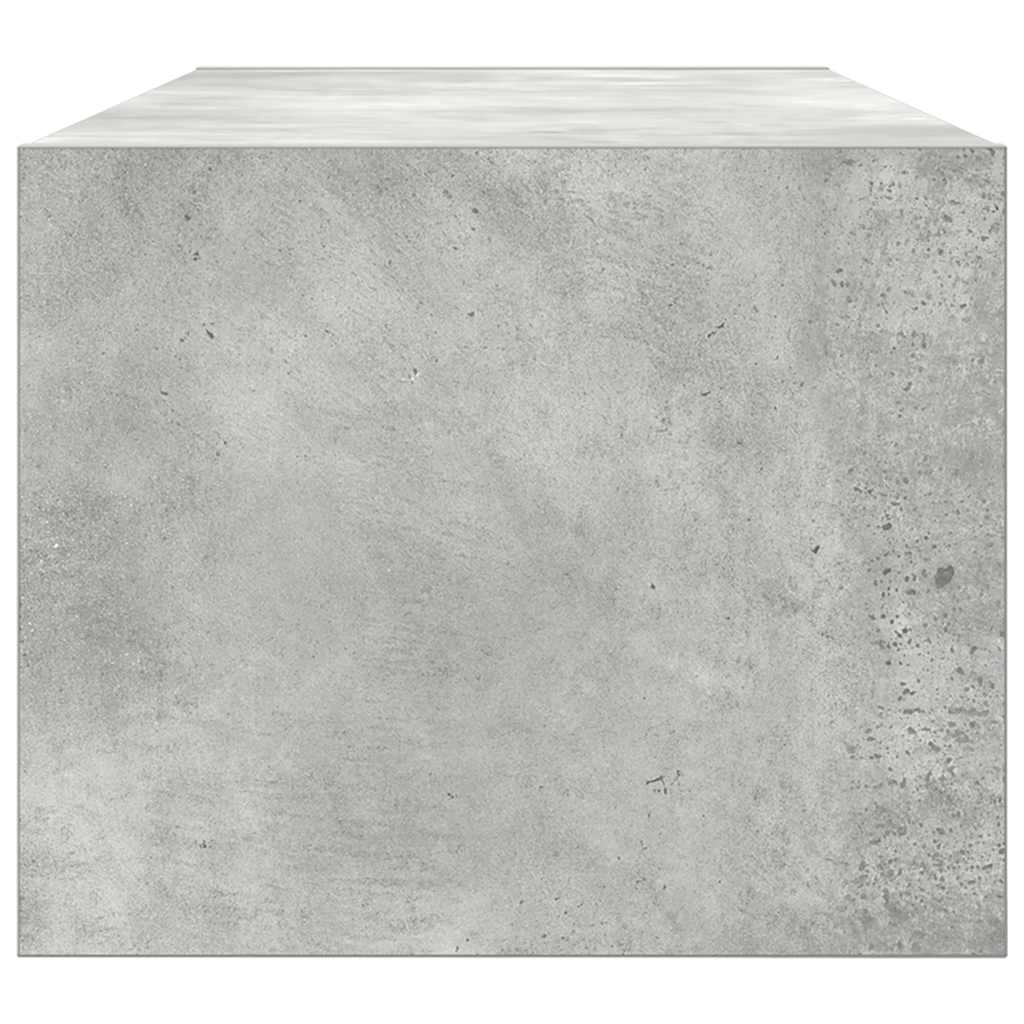 TV Cabinets 2 pcs Concrete Grey 80x31x25.5 cm Engineered Wood